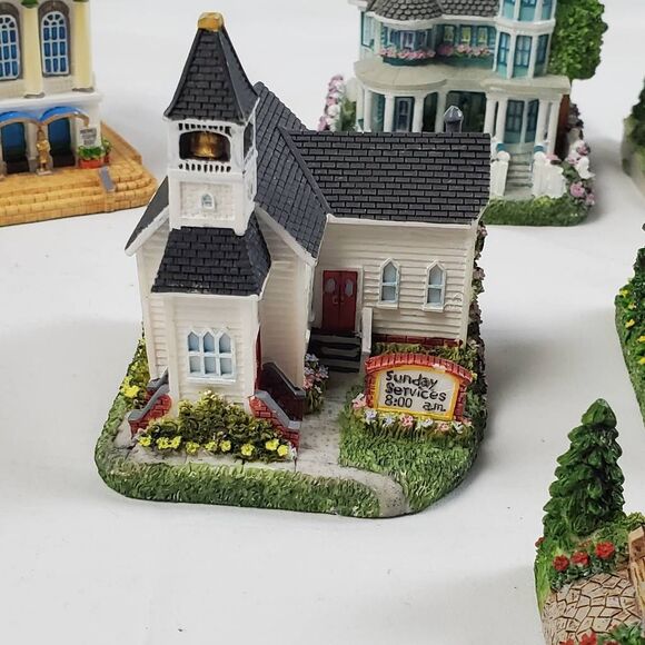 Lot of 9 Liberty Falls Miniature Buildings 2000 - Americana Collection - Picture 8 of 16